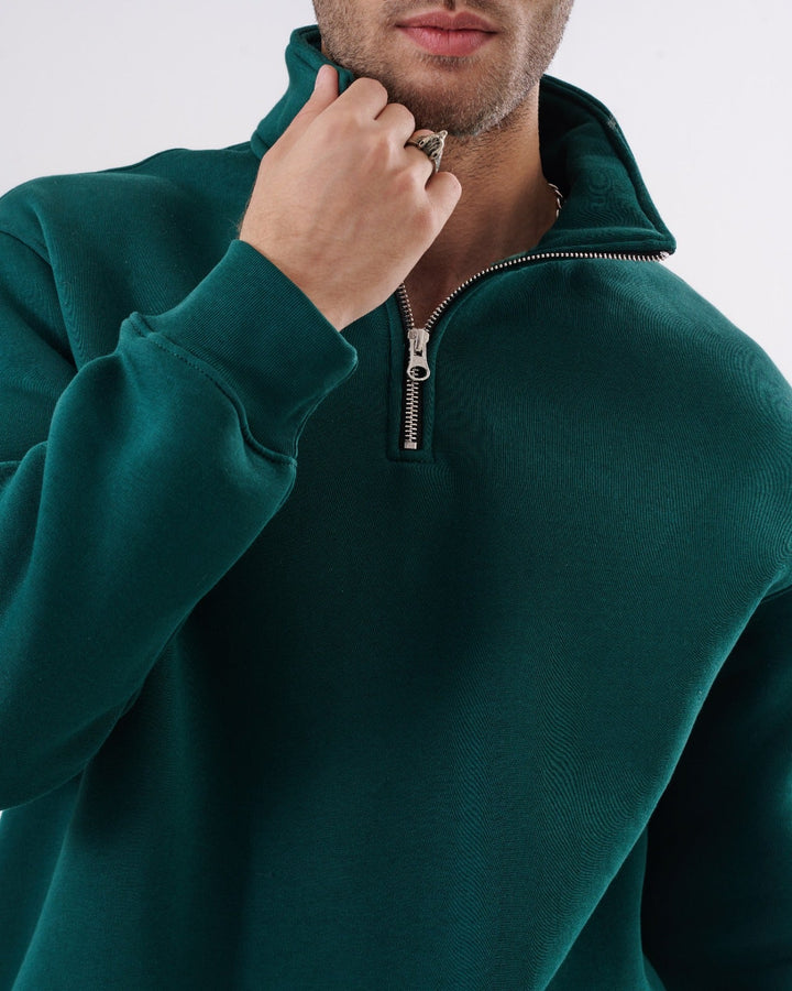 Plain Quarter Zip