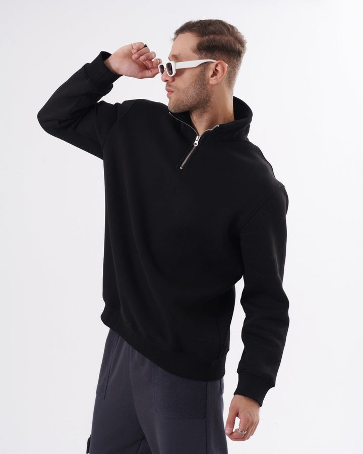 Plain Quarter Zip