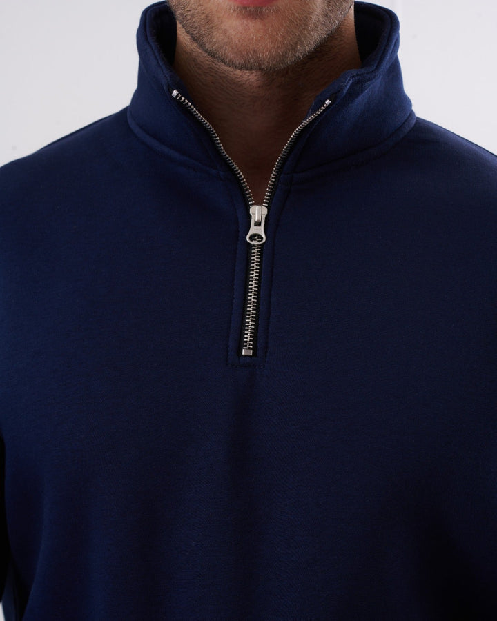 Plain Quarter Zip