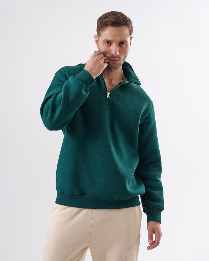 Plain Quarter Zip