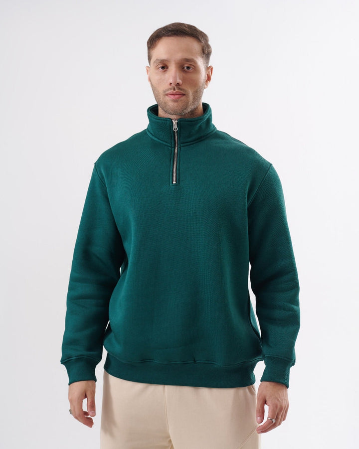 Plain Quarter Zip